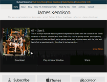 Tablet Screenshot of jameskennison.com